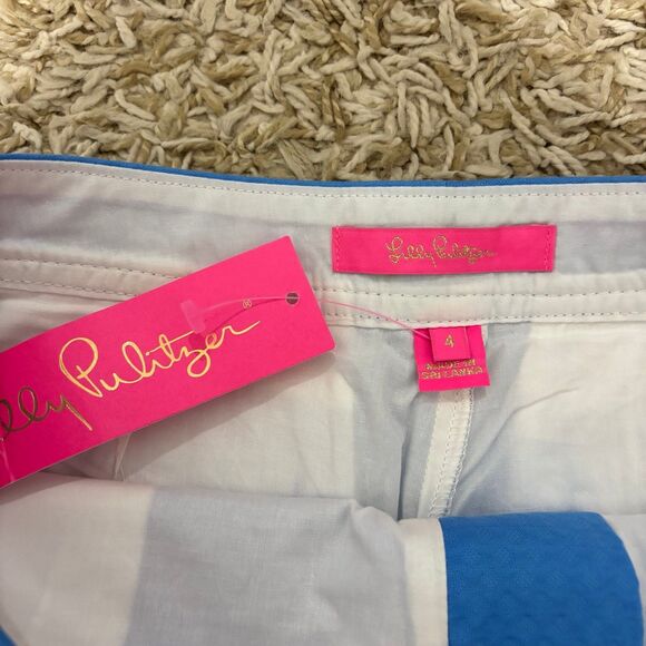 Lilly Pulitzer Colette Scallop Hem Skort Zanzibar Blue NWT - Picture 9 of 11